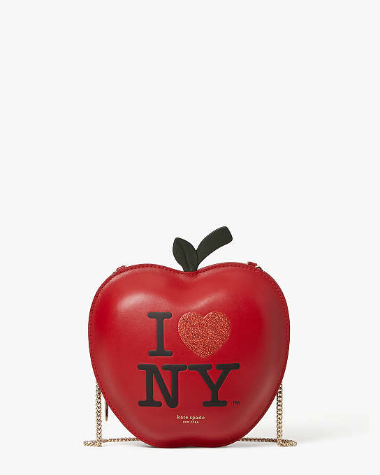 I Love Ny X Kate Spade New York Big Apple Crossbody