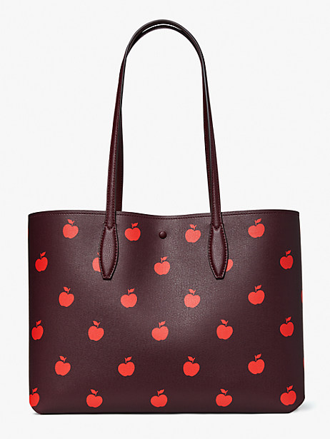 all day apple toss large tote