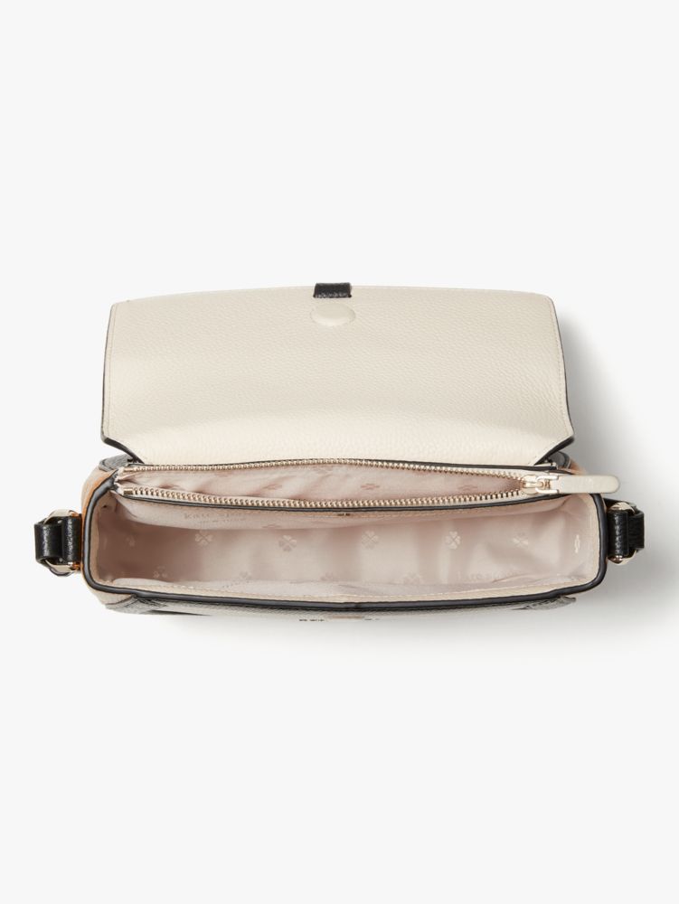 Knott Colorblocked Medium Saddle Crossbody | Kate Spade New York