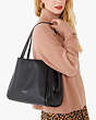 Kate Spade,Knott Large Shoulder Bag,shoulder bags,Large,Casual,Black