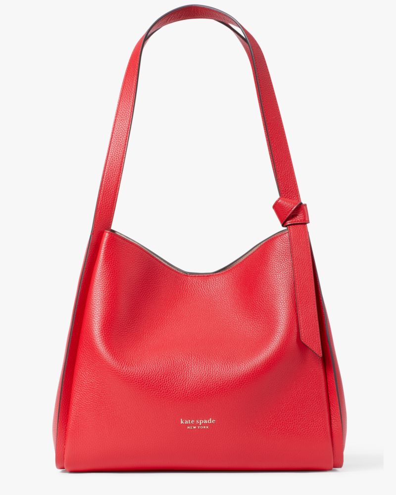 Shoulder Bags  Knott Large Shoulder Bag Grenache - Kate Spade