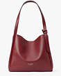 Knott Large Shoulder Bag, Autumnal Red, Product