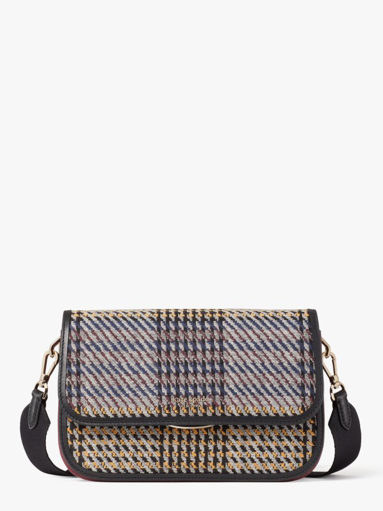 Buddie Plaid Medium Shoulder Bag Kate Spade New York