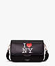 I Love NY X Kate Spade New York Buddie Medium Shoulder Bag, Black Multi, ProductTile