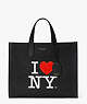 I Love NY X Kate Spade New York Manhattan Large Tote, Black Multi, ProductTile