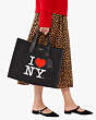 I Love NY X Kate Spade New York Manhattan Large Tote, Black Multi, Product