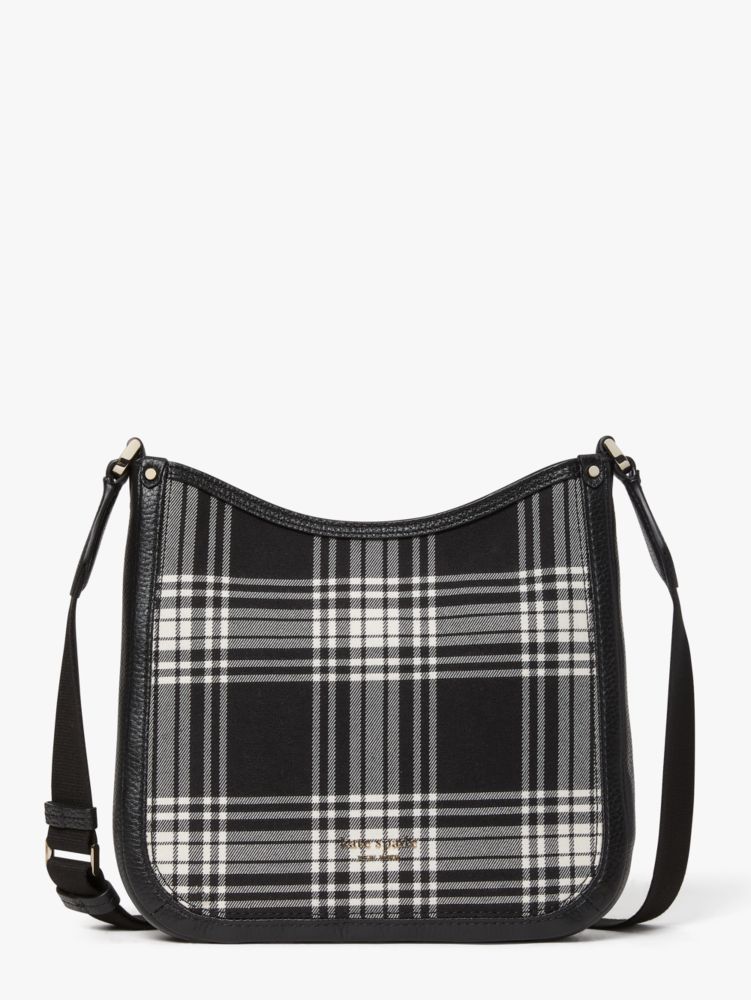 Arriba 107+ imagen kate spade black plaid purse Thptnganamst.edu.vn