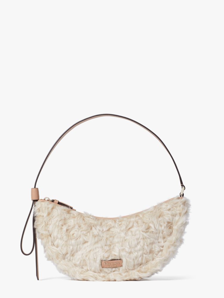 Smile Faux Fur Small Shoulder Bag | Kate Spade New York