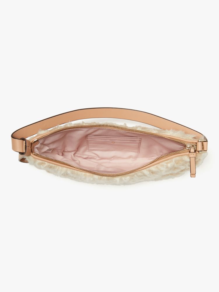 Smile Faux Fur Small Shoulder Bag | Kate Spade New York