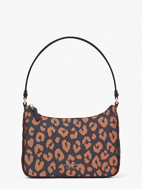 the little better sam leopard small shoulder bag