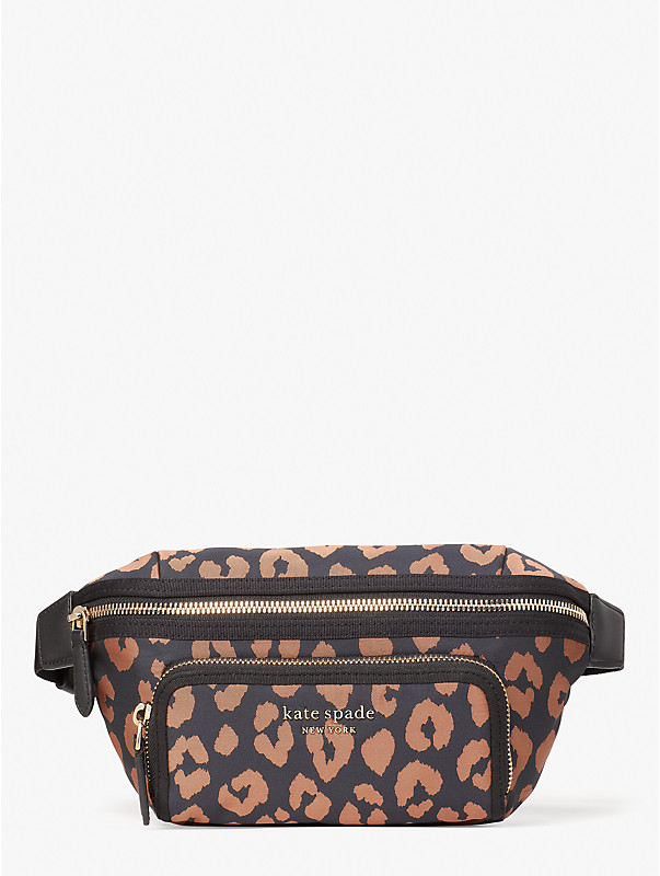 the little better sam leopard medium belt bag, , rr_large