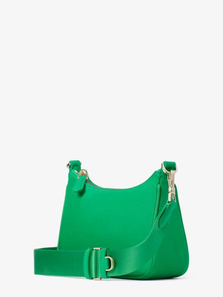 The Little Better Sam Nylon Small Crossbody, Fresh Greens, Product