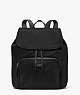 The Little Better Sam Nylon Medium Backpack, Black, ProductTile