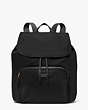 The Little Better Sam Nylon Medium Backpack, Black, Product