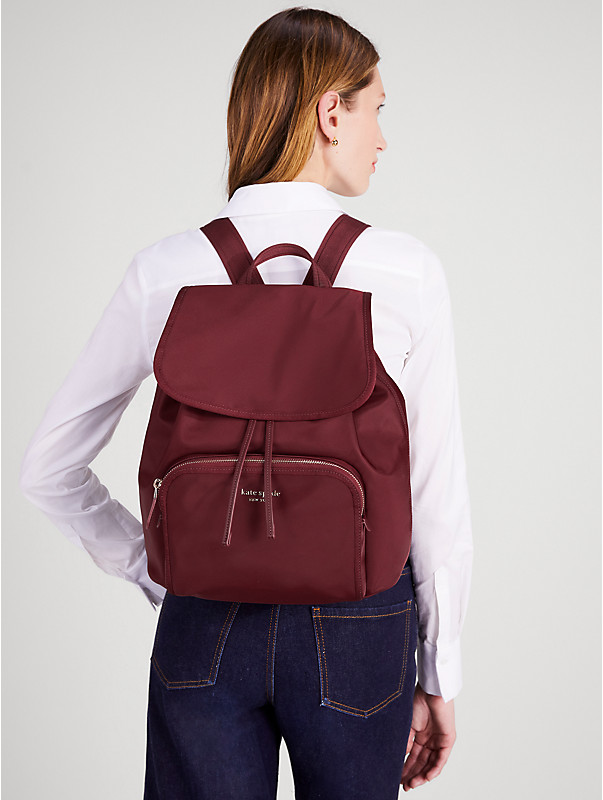  the little better sam nylon medium backpack , , rr_large