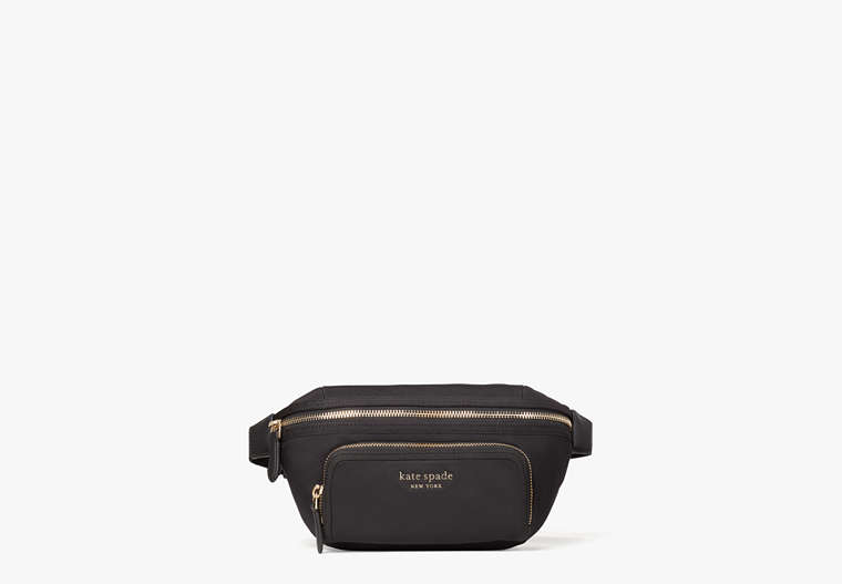 The Little Better Sam Nylon Medium Belt Bag, Black, Product