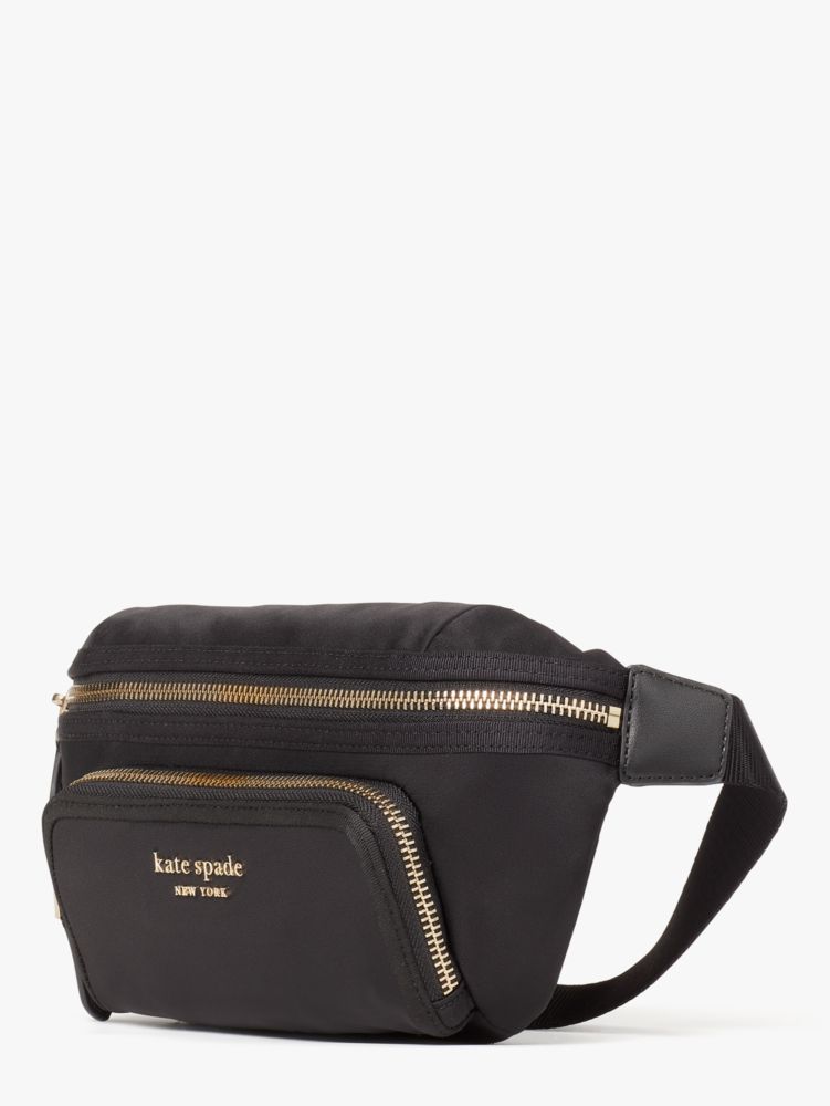 The Little Better Sam Nylon Medium Belt Bag, Black, Product