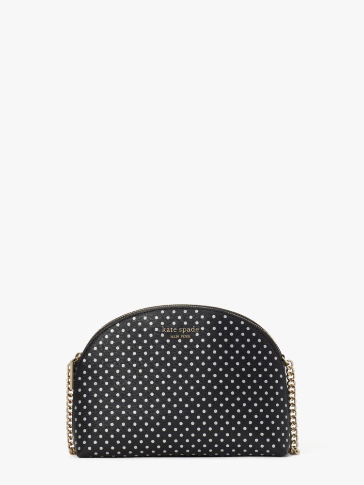 kate spade, Bags, Kate Spade Black Polka Dot Purse Crossbody