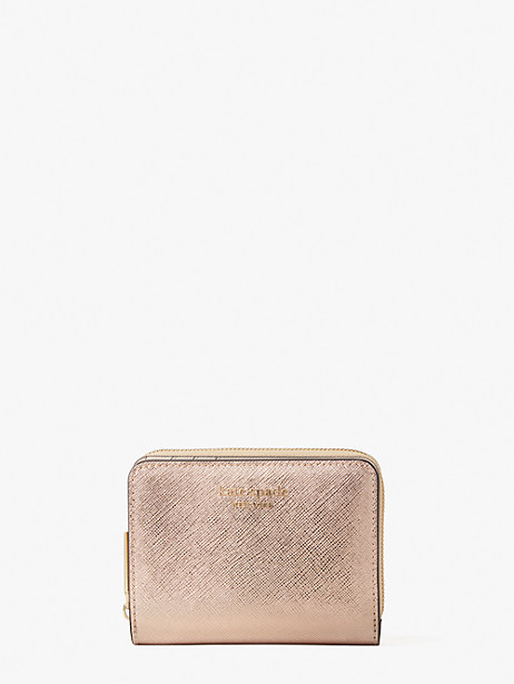 spencer metallic small compact wallet