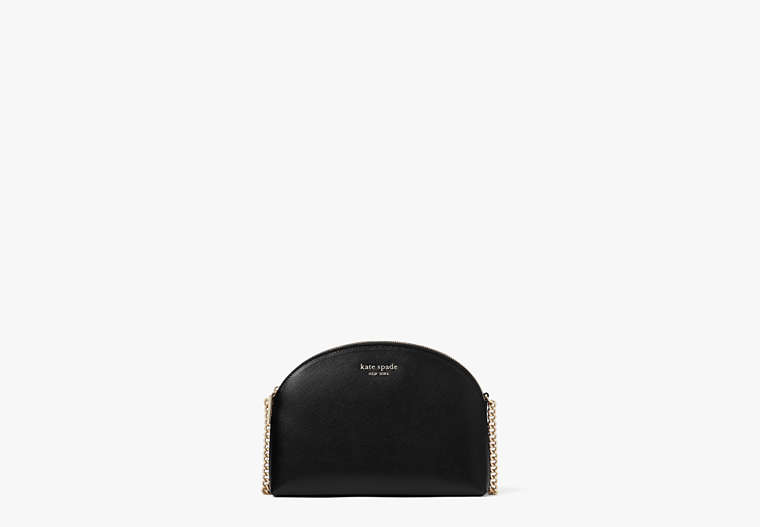Spencer Double-zip Dome Crossbody, Black, Product image number 0