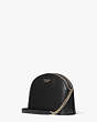 Spencer Double-zip Dome Crossbody, Black, Product