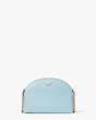 Spencer Double-zip Dome Crossbody, Teacup Blue, Product