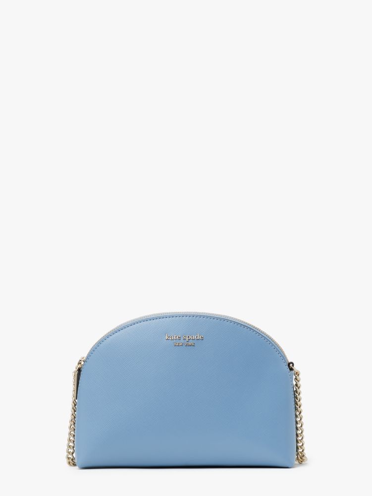 Spencer Double Zip Dome Crossbody, Morning Sky, Product