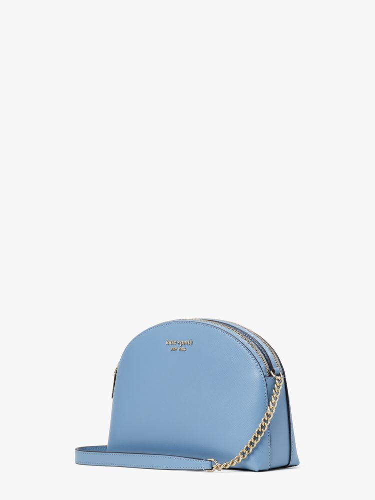 Spencer Double Zip Dome Crossbody, Morning Sky, Product