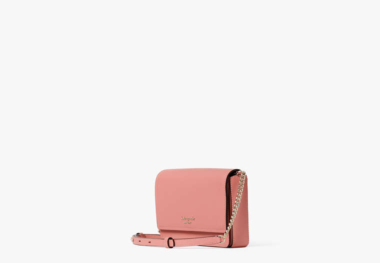 Spencer Flap Chain Wallet, Serene Pink, Product