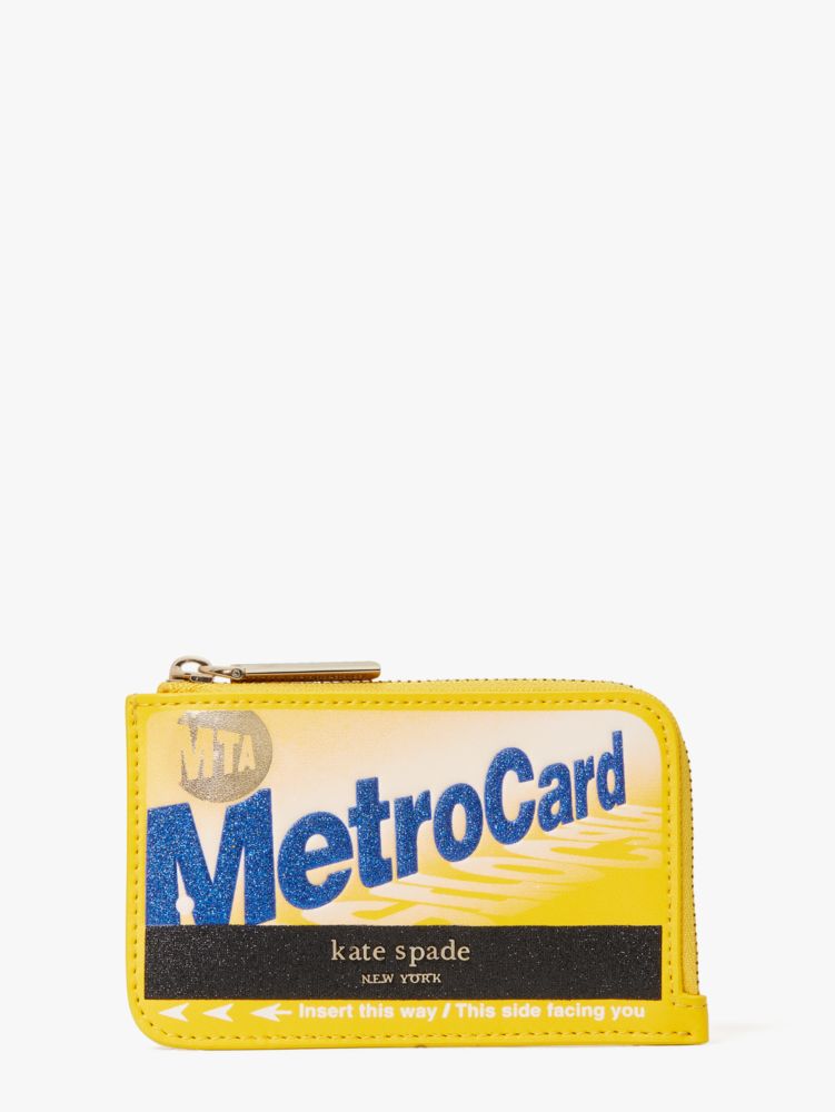 Total 62+ imagen kate spade metro card