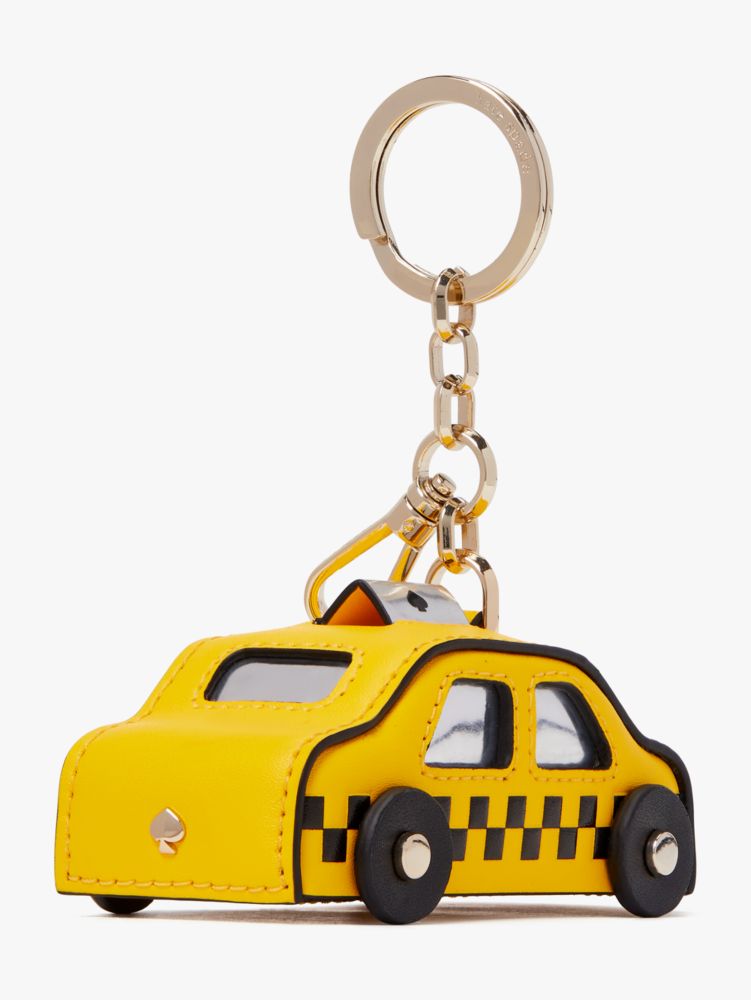 On A Roll Taxi Keychain, Yellow Multi, ProductTile