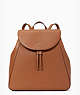 Leila Large Flap Backpack, Warm Gingerbread, ProductTile