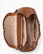 Leila Large Flap Backpack, Warm Gingerbread, Product