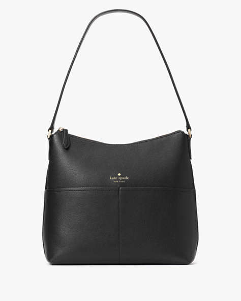 Bailey Shoulder Bag, Black, ProductTile