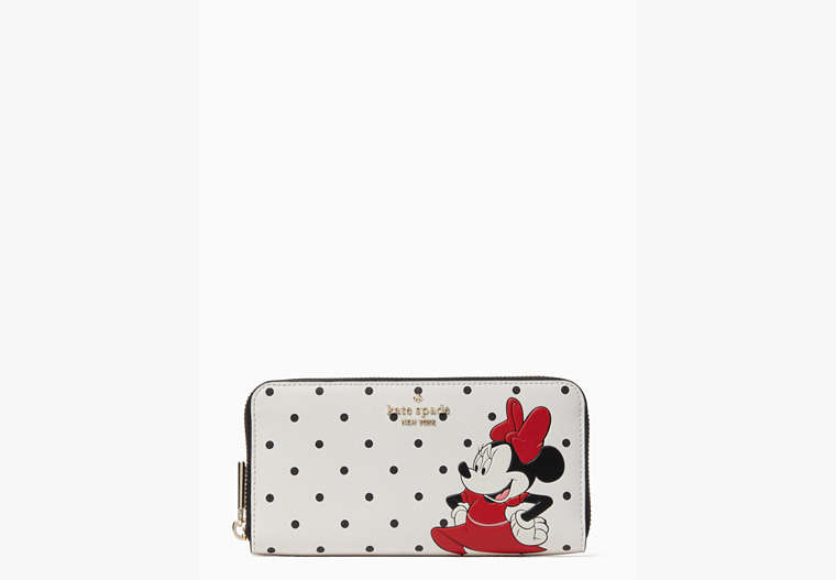 Kate Spade,disney x kate spade new york other minnie mouse large continental wallet,Multi image number 0