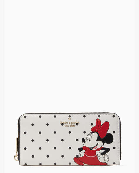 Disney X Kate Spade New York Other Minnie Mouse Large Continental Wallet, Multi, ProductTile