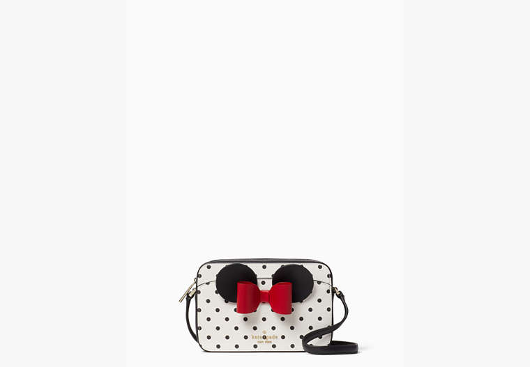 Disney X Kate Spade New York Minnie Mouse Camera Bag, White Multi, Product image number 0