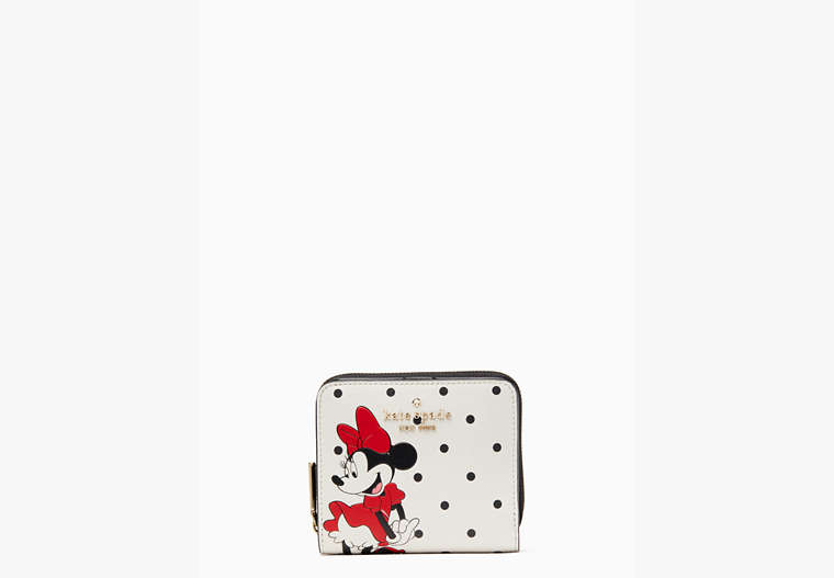 Disney X Kate Spade New York Minnie Mouse Zip Around Wallet, Multi, Product image number 0