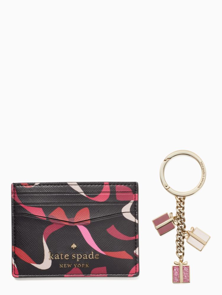 Staci Boxed Card Holder And Key Fob | Kate Spade New York