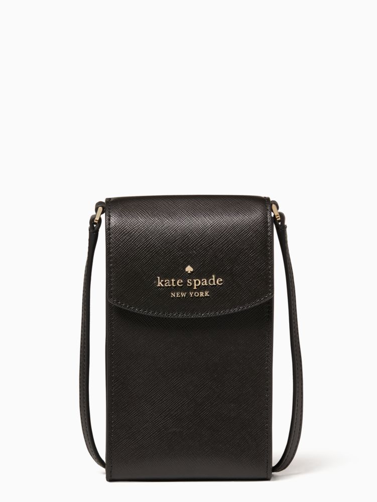 Kate Spade New York Staci Small Flap Crossbody Chalk Pink Saffiano Leather