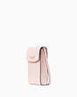Staci North South Flap Crossbody, Chalk Pink, Product