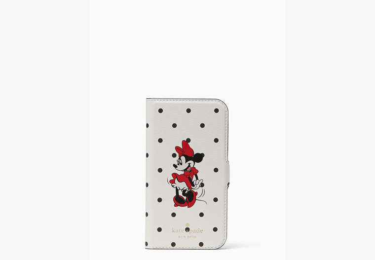Other Disney X Kate Spade New York Minnie Mouse Magnetic Folio Iphone 12/12 Pro Case, Multi, Product image number 0