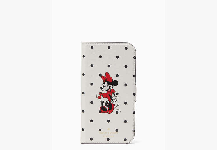 Other Disney X Kate Spade New York Minnie Mouse Magnetic Folio Iphone 12 Max Case, Multi, Product image number 0