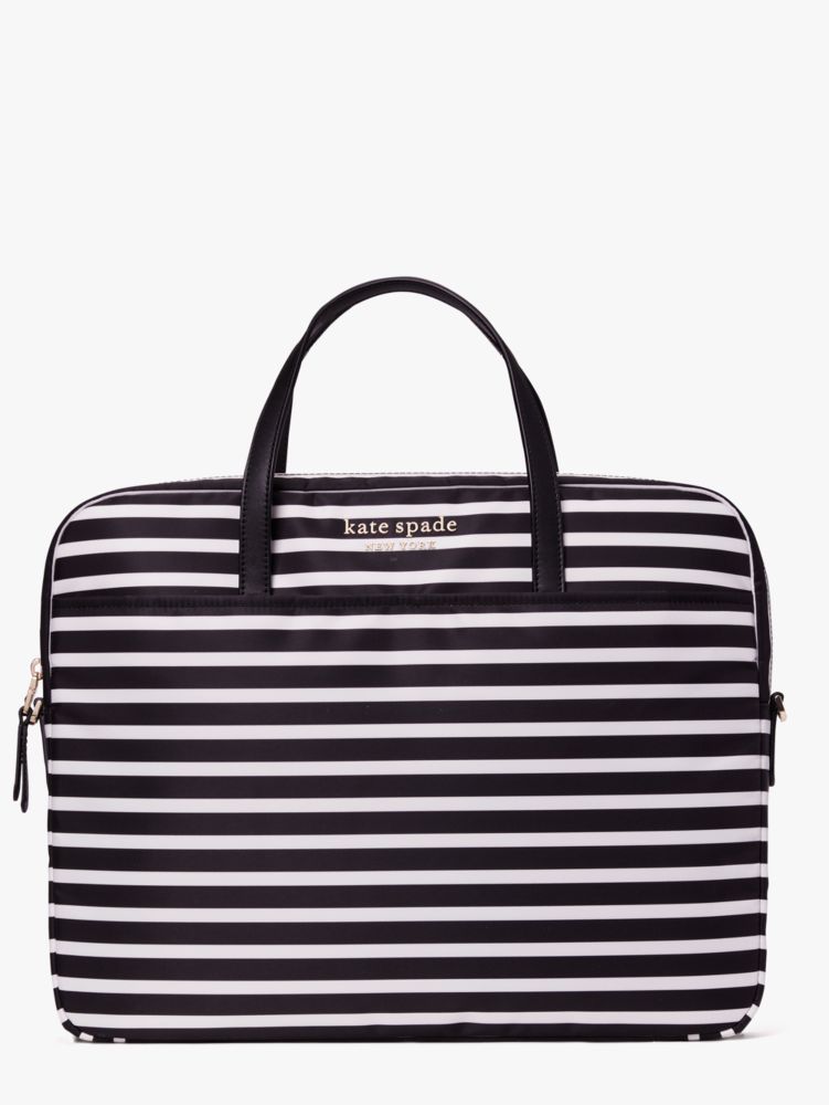 The Little Better Sam Hill Stripe Universal Laptop Bag | Kate Spade New York