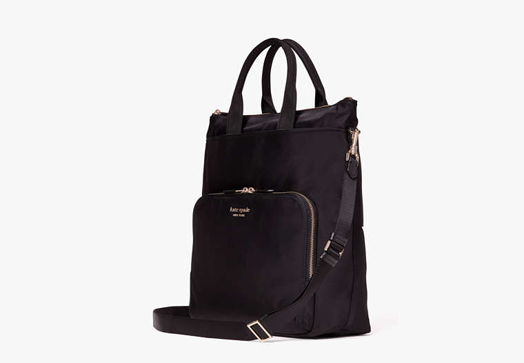 The Little Better Sam Nylon Convertible Backpack, Black, Product