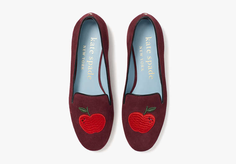 Lounge Apple Loafers, Red, Product