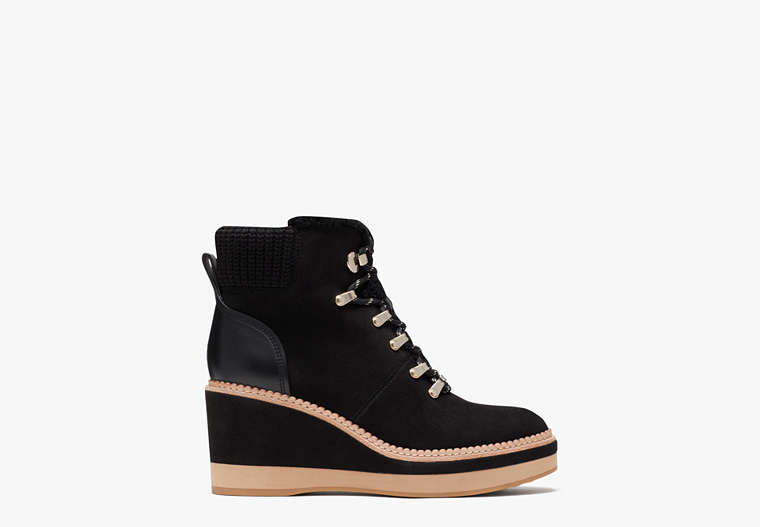 Willow Wedge Booties, Black, Product image number 0