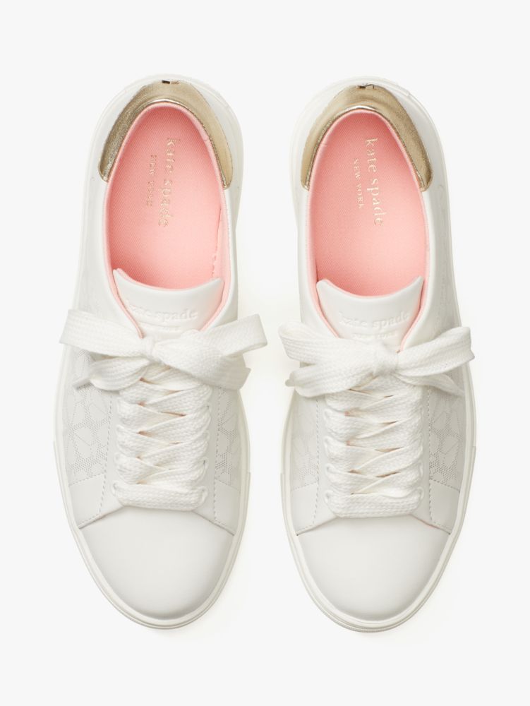 Audrey Sneakers, Optic White/Gold, Product