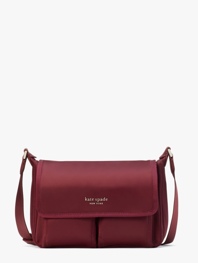 The Little Better Sam Nylon Medium Messenger Bag | Kate Spade New York