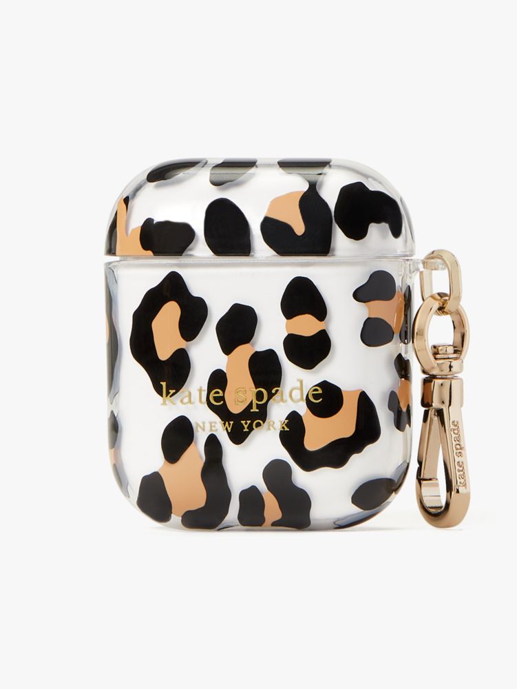 Bradley Leopard Airpods Case, Black Multi, Product